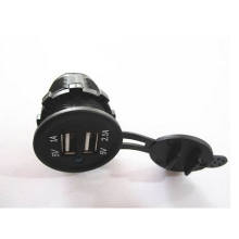 DC12V Waterproof Double Prot USB Sockets for Motorcycle